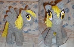 Size: 1104x700 | Tagged: safe, artist:onehitwonder, derpy hooves, pegasus, pony, female, irl, mare, photo, plushie