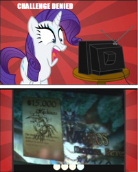 Size: 465x579 | Tagged: safe, rarity, pony, unicorn, exploitable meme, karkinos, meme, obligatory pony, rarity fighting a giant crab, sega, the ocean hunter, tv meme