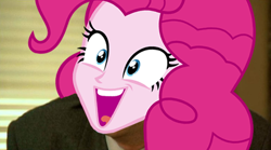 Size: 564x314 | Tagged: safe, pinkie pie, equestria girls, nicolas cage, solo, vector, you don't say