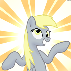 Size: 600x600 | Tagged: safe, artist:hudoyjnik, artist:synch-anon, derpy hooves, pegasus, pony, female, mare, solo