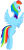 Size: 1485x3066 | Tagged: safe, artist:mfg637, derpibooru import, rainbow dash, pegasus, pony, female, flying, flying away, mare, plot, simple background, solo, spread wings, transparent background, vector, vertical, wings