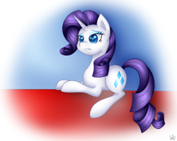 Size: 1280x1024 | Tagged: safe, artist:lamaneus, rarity, pony, unicorn, female, horn, mare, solo, white coat