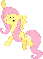 Size: 6210x8606 | Tagged: safe, artist:feitaru, fluttershy, pegasus, pony, absurd resolution, simple background, transparent background, vector