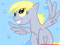 Size: 430x320 | Tagged: safe, artist:lunarcakez, derpy hooves, pegasus, pony, female, mare, solo