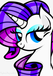 Size: 1280x1839 | Tagged: safe, artist:euphoriapony, rarity, pony, unicorn, simple background, solo, vector, white background