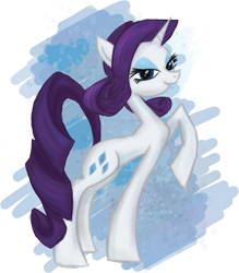 Size: 1501x1710 | Tagged: safe, artist:rariedash, rarity, pony, unicorn, female, horn, mare, solo, white coat