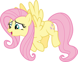 Size: 6000x4775 | Tagged: safe, artist:zomgmad, fluttershy, pegasus, pony, absurd resolution, simple background, transparent background, vector