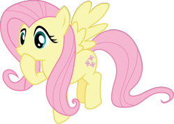 Size: 6521x4635 | Tagged: safe, artist:fureox, fluttershy, pegasus, pony, absurd resolution, simple background, transparent background, vector