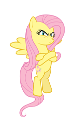 Size: 6000x9783 | Tagged: safe, artist:kired25, fluttershy, pegasus, pony, absurd resolution, simple background, solo, transparent background, vector