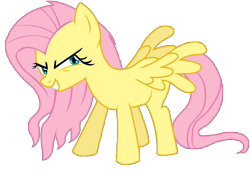 Size: 7685x5228 | Tagged: safe, artist:bigccv, fluttershy, pegasus, pony, absurd resolution, female, mare, pink mane, yellow coat