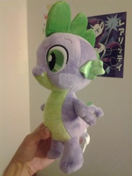 Size: 1536x2048 | Tagged: safe, rarity, spike, human, build-a-bear, irl, photo, plushie, spike plushie