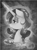 Size: 800x1067 | Tagged: dead source, safe, artist:loyaldis, rarity, pony, unicorn, bust, monochrome, portrait, profile, solo