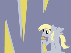 Size: 1024x768 | Tagged: artist needed, safe, derpy hooves, pegasus, pony, derp, female, mare, muffin, solo, wallpaper