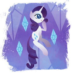 Size: 901x916 | Tagged: safe, artist:rariedash, part of a set, rarity, pony, unicorn, cutie mark, cutie mark background, female, hooves, horn, lineless, mare, open mouth, solo