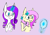 Size: 500x348 | Tagged: safe, artist:shinyarmor, fluttershy, rarity, pegasus, pony, unicorn, alternate hairstyle, makeover