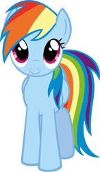 Size: 2339x4000 | Tagged: safe, artist:timeimpact, derpibooru import, rainbow dash, pegasus, pony, friendship is magic, cute, dashabetes, high res, simple background, solo, transparent background, vector