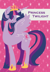 Size: 420x595 | Tagged: safe, artist:yousukou, derpibooru import, twilight sparkle, twilight sparkle (alicorn), alicorn, pony, female, mare, solo