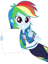 Size: 768x1024 | Tagged: safe, artist:jamesawilliams1996, derpibooru import, edit, edited screencap, screencap, rainbow dash, better together, equestria girls, a queen of clubs, background removed, female, peace sign, simple background, solo, template, transparent background