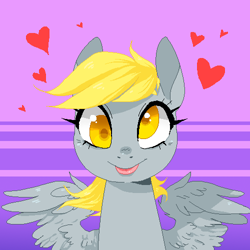 Size: 500x500 | Tagged: safe, artist:xarakayx, derpy hooves, pegasus, pony, female, mare, solo