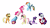 Size: 8000x4500 | Tagged: safe, artist:sheeppony, derpibooru import, applejack, fluttershy, pinkie pie, rainbow dash, rarity, twilight sparkle, twilight sparkle (alicorn), alicorn, earth pony, pegasus, pony, unicorn, absurd resolution, confetti, mane six, party cannon, prone, simple background, sofa, transparent background