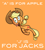 Size: 828x928 | Tagged: safe, artist:hotdiggedydemon, applejack, earth pony, pony, silly, silly pony, who's a silly pony