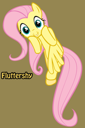Size: 640x960 | Tagged: safe, fluttershy, pegasus, pony, cute, female, iphone wallpaper, mare, text