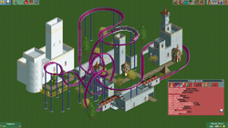 Size: 1280x720 | Tagged: source needed, safe, derpibooru import, twilight sparkle, barely pony related, roller coaster, rollercoaster tycoon, text, video game