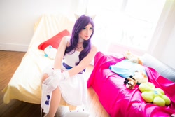 Size: 1500x1000 | Tagged: safe, artist:nikitacosplay, rarity, human, cosplay, irl, irl human, photo, solo