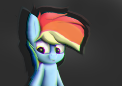 Size: 2560x1794 | Tagged: safe, artist:ventzz, derpibooru import, rainbow dash, pegasus, pony, error, glitch, solo