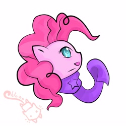 Size: 2500x2500 | Tagged: safe, artist:chlo-zo-neko, pinkie pie, earth pony, pony, clothes, scarf, solo