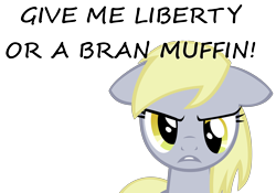 Size: 4640x3248 | Tagged: safe, derpy hooves, pegasus, pony, colin mochrie, female, mare, quote, solo, whose line is it anyway