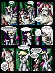 Size: 774x1032 | Tagged: safe, artist:evil-rick, derpy hooves, oc, pegasus, pony, comic:lauren's legacy, female, mare