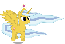 Size: 9519x6555 | Tagged: safe, artist:super-rainbow-dash, derpibooru import, twilight sparkle, twilight sparkle (alicorn), alicorn, pony, absurd resolution, big crown thingy, element of magic, super form, super twilight sparkle