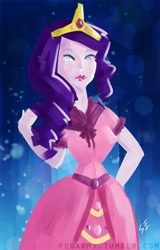 Size: 639x1000 | Tagged: safe, artist:erysz, rarity, human, clothes, dress, gala dress, humanized, solo