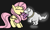 Size: 1452x870 | Tagged: safe, fluttershy, dog, ghost, pegasus, pony, crossover, licking, luigi's mansion, luigi's mansion: dark moon, missing cutie mark, nintendo, polterpup, tongue out