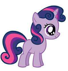 Size: 1476x1547 | Tagged: safe, artist:durpy, color edit, derpibooru import, sweetie belle, twilight sparkle, filly, simple background, solo, transparent background, vector