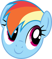 Size: 3502x4000 | Tagged: safe, artist:namelesshero2222, derpibooru import, rainbow dash, pegasus, pony, .svg available, bust, high res, portrait, simple background, solo, transparent background, vector