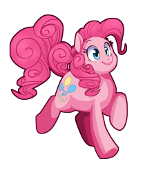 Size: 1199x1272 | Tagged: safe, artist:frogbians, pinkie pie, earth pony, pony, female, mare, simple background, solo, transparent background