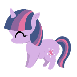 Size: 350x350 | Tagged: safe, artist:osirisanimus, derpibooru import, twilight sparkle, pony, unicorn, eyes closed, female, mare, simple background, solo, transparent background