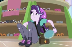 Size: 746x490 | Tagged: safe, screencap, starlight glimmer, equestria girls, mirror magic, spoiler:eqg specials, mirror, solo