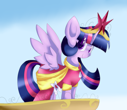 Size: 1500x1303 | Tagged: safe, artist:sunomii, derpibooru import, twilight sparkle, twilight sparkle (alicorn), alicorn, pony, clothes, dress, elements of harmony, female, mare, solo