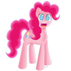 Size: 4000x4000 | Tagged: safe, artist:dragonfoorm, pinkie pie, earth pony, pony, simple background, solo, transparent background