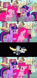 Size: 1920x4000 | Tagged: safe, derpy hooves, pinkie pie, twilight sparkle, pegasus, pony, female, mare