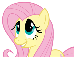 Size: 1025x786 | Tagged: safe, artist:acuario1602, fluttershy, pegasus, pony, female, mare, pink mane, solo, yellow coat