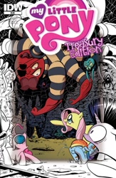 Size: 636x978 | Tagged: safe, idw, pinkie pie, earth pony, pony, comic, cover, female, mare, pink coat, pink mane