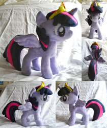 Size: 820x974 | Tagged: safe, artist:dolphinwing, derpibooru import, twilight sparkle, twilight sparkle (alicorn), alicorn, pony, female, irl, mare, photo, plushie, solo