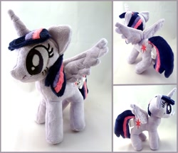 Size: 900x777 | Tagged: safe, artist:bubble-rhapsody, derpibooru import, twilight sparkle, twilight sparkle (alicorn), alicorn, pony, female, irl, mare, photo, plushie, solo