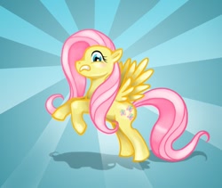 Size: 947x799 | Tagged: safe, artist:artimac, fluttershy, pegasus, pony, exploitable, female, mare, pink mane, yellow coat