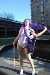 Size: 2592x3872 | Tagged: safe, artist:thebumblybee, rarity, human, cosplay, irl, irl human, leotard, photo