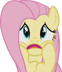 Size: 2713x3155 | Tagged: safe, artist:mrdaviez, fluttershy, pegasus, pony, simple background, transparent background, vector